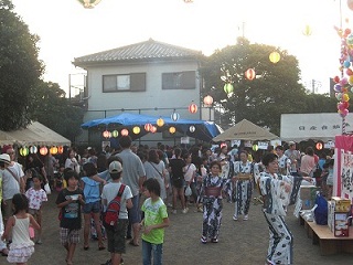 日の出自治会の夏祭り