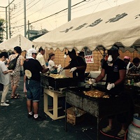 大南自治会の夏祭り