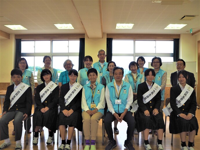 中学生の民生委員活動体験