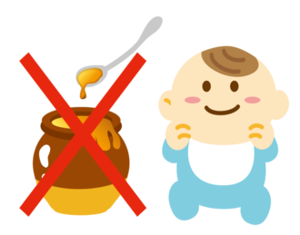 1歳未満の乳児にハチミツを与えないでください