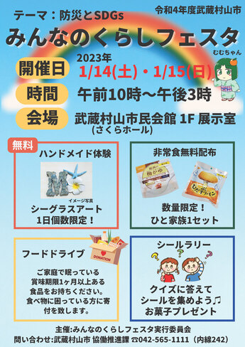 令和4年度くらしフェスタチラシ