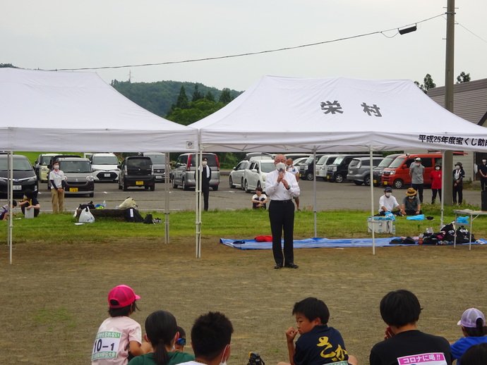 閉会式でのあいさつ