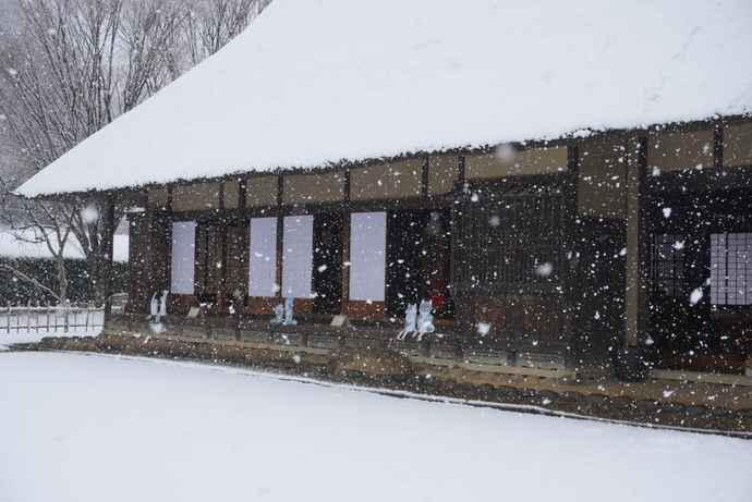 写真：優秀賞「雪の里山民家」江上省造様