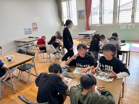 プラバンキーホルダーをつくろう
