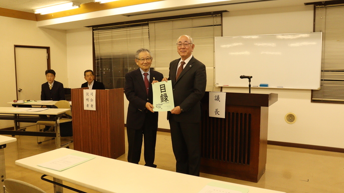 モノレールを呼ぼう！市民の会の皆様から募金をいただきました