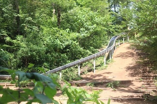 野山北公園あそびの森の滑り台
