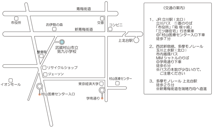 アクセスマップ