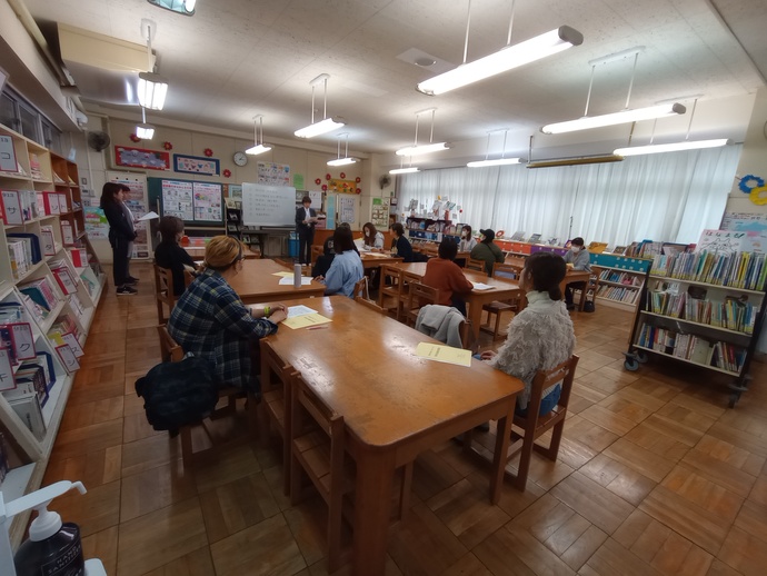 当日の保護者会の様子